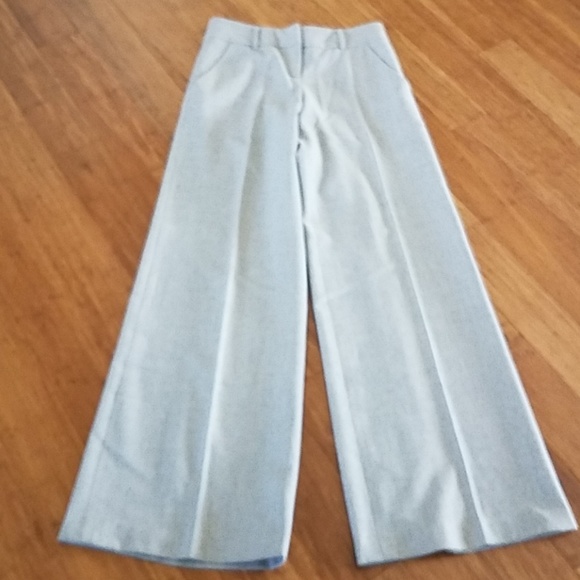 FASHIONISTA light gray extra-wide leg trouser size 2 - Picture 3 of 5